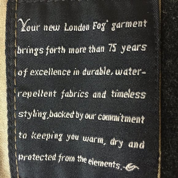 Tan London Fog men's jacket size M - Picture 8 of 9